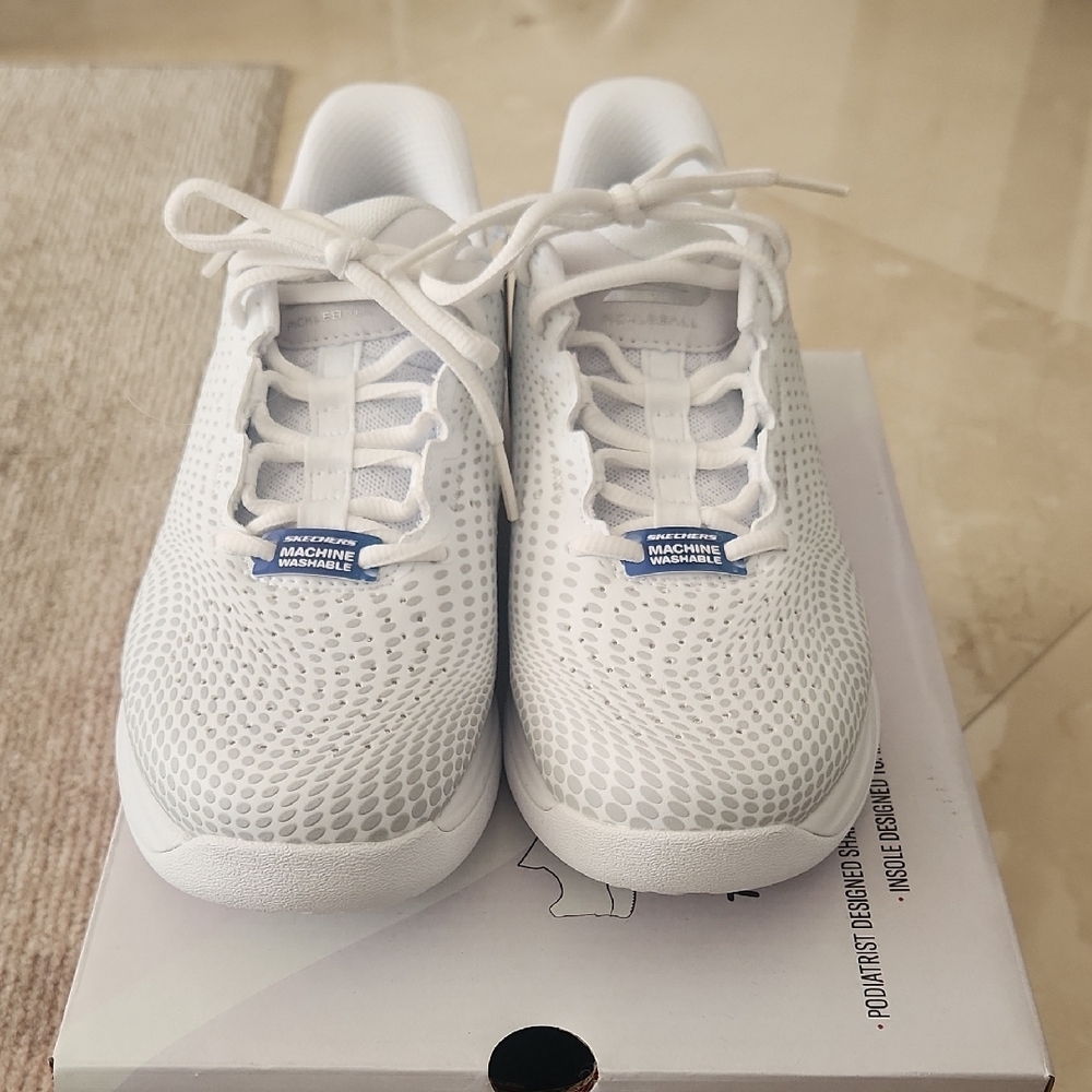 White Athletic Sneakers